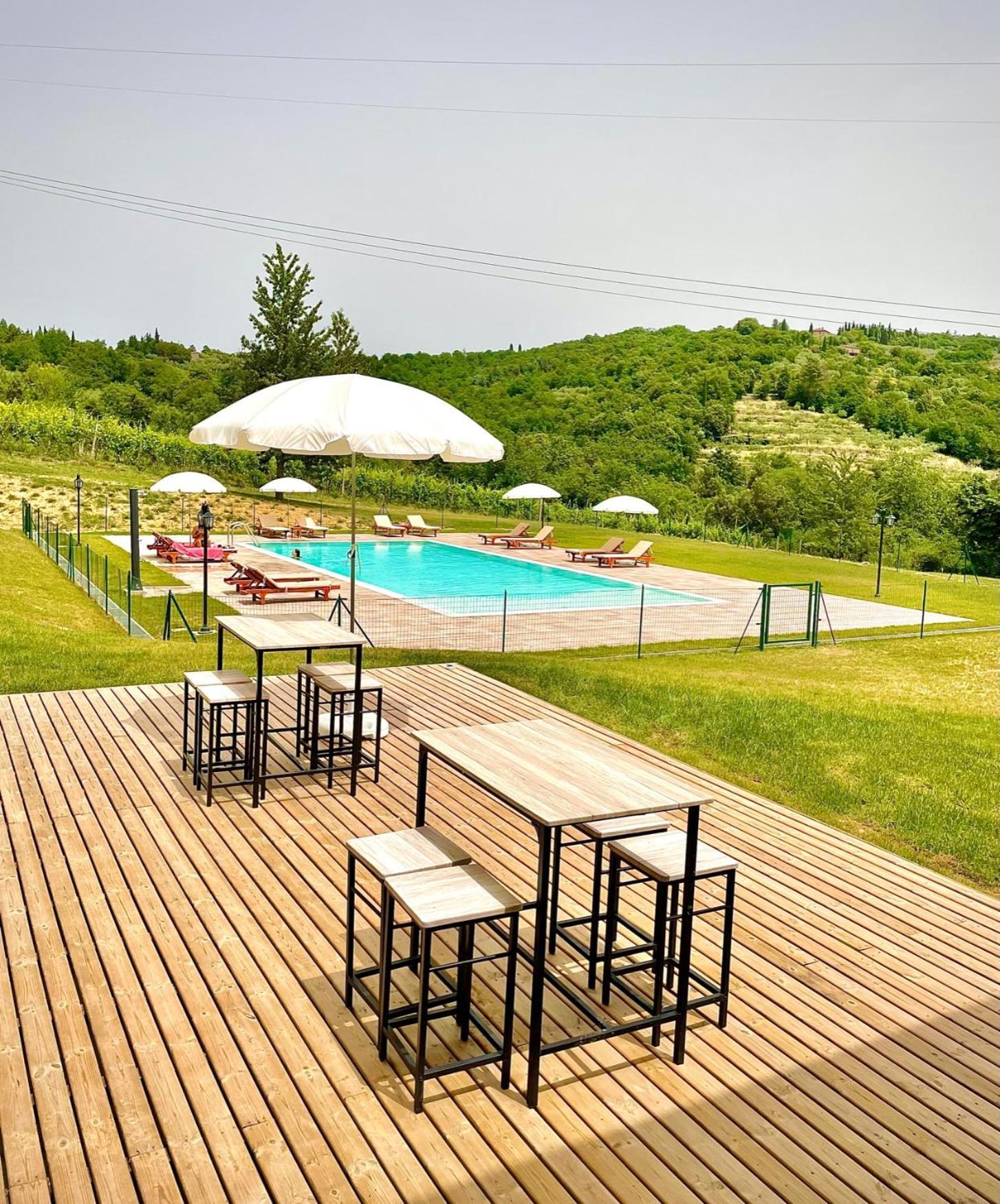 Agriturismo I Poggilunghi Civitella in Val di Chiana Exterior photo